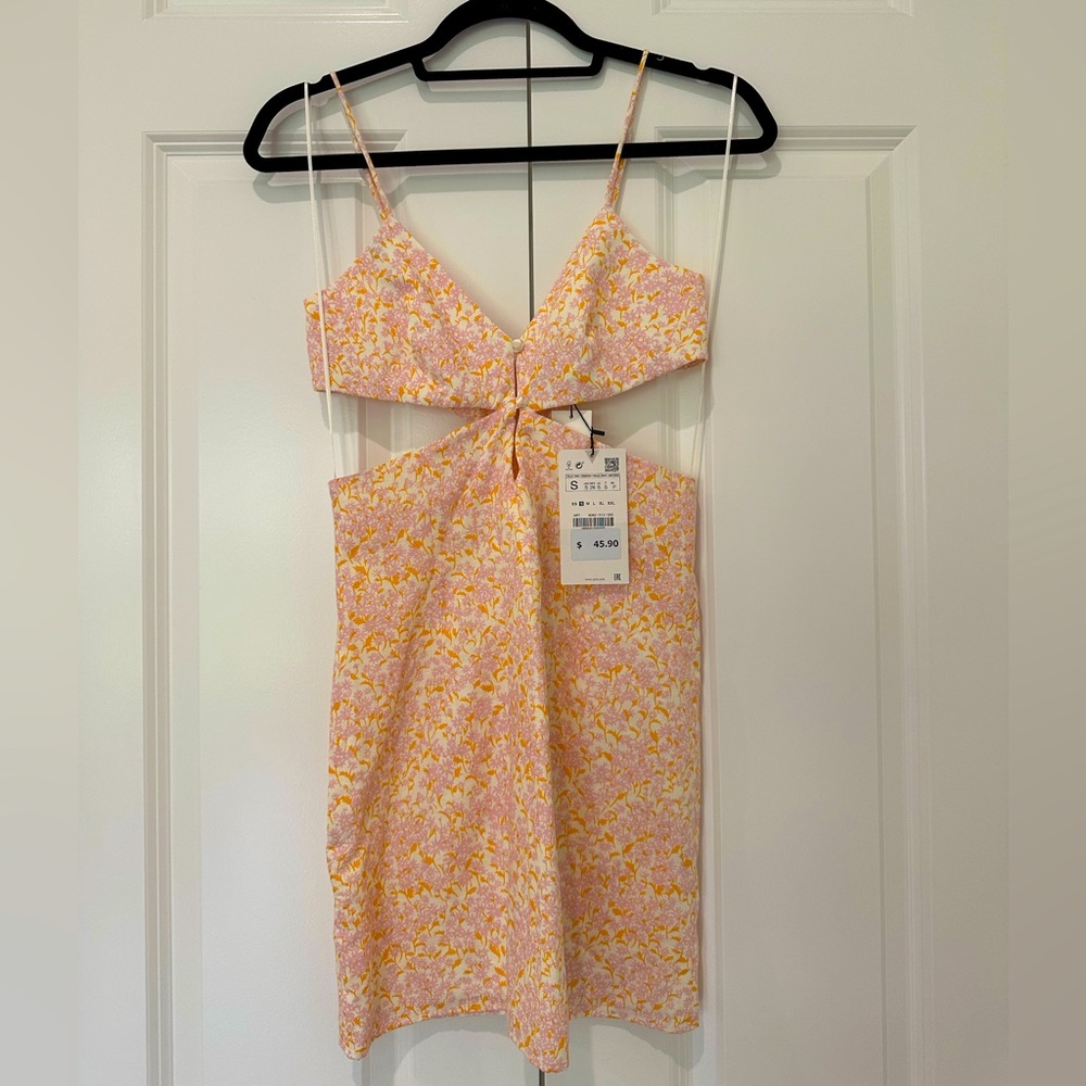Zara Cut Out Mini Dress